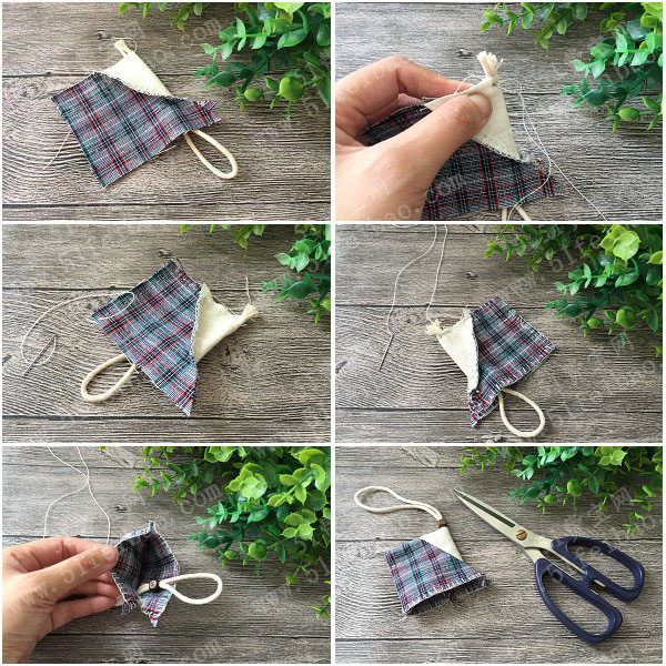 废布料diy手工制作大全,废旧布料手工制作大全 端午节手工小制作,diy提神土布粽香囊 - 废旧物品手工