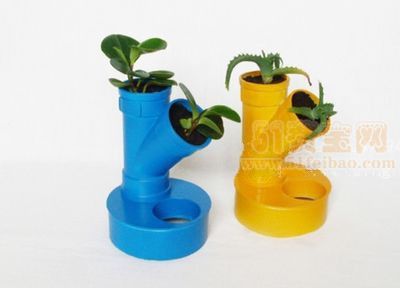 教你如何用PVC管料打造防辐射植物花盆