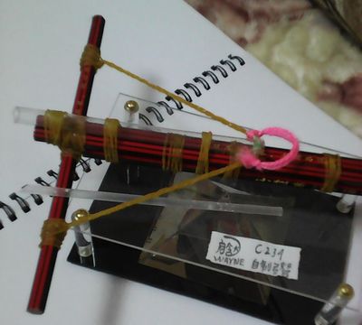 中华铅笔制作简易单发弩制作教程