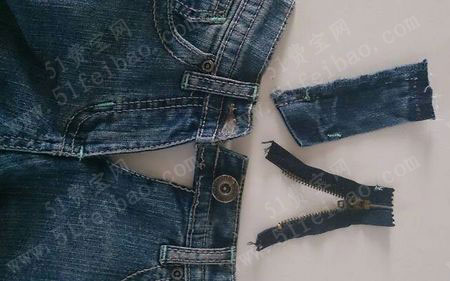 旧衣服改造:七分裤改宝宝长裤