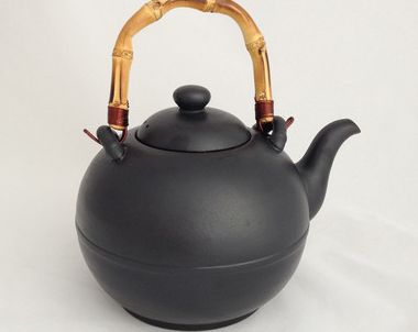 diy鎏金色软陶烧水壶制作教程