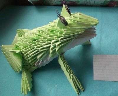 三角插件绿皮青蛙图解制作方法全过程