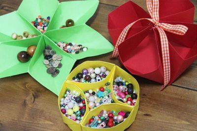 三种做法教你做折纸糖果盒