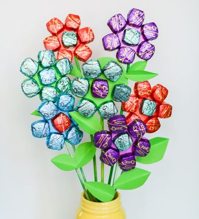 母亲节糖果花束制作图解教程