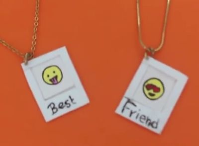 塑料盒制作吊坠emoji表情相框
