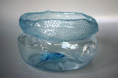 改造矿泉水瓶子做抽象艺术style的收纳容器