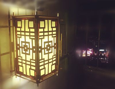 DIY挂摆中国风简洁两用夜灯