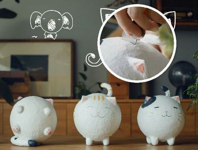 如何做个萌物小猫猫储蓄罐