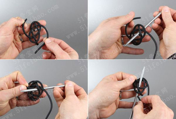 如何编DIY伞绳做拉链结拉链头方法