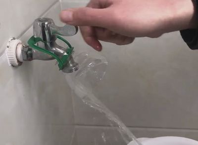 水瓶盖几秒改改变老式水龙头流量调整器