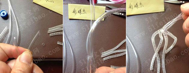 一次性使用输液管编织小金鱼教程及制作视频