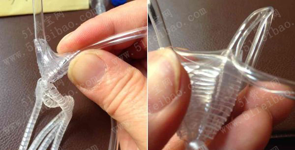 一次性使用输液管编织小金鱼教程及制作视频