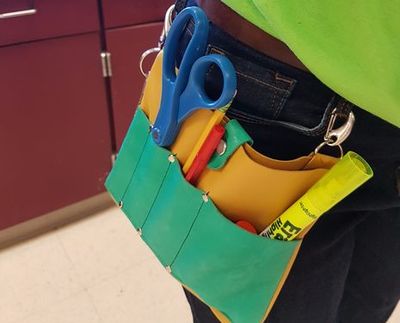 DIY工具神器:自制人造皮革工具腰包