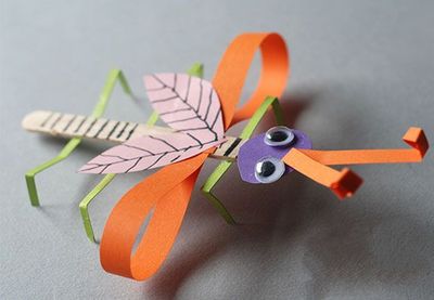 diy幼儿圈昆虫入门小手工