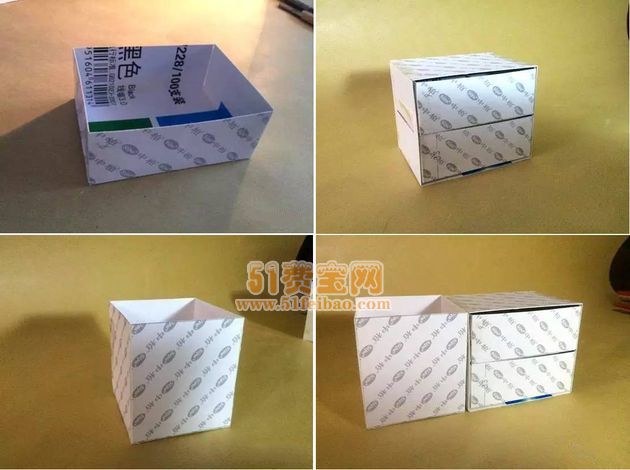 废纸盒最实用的改造:diy高端定制收纳盒教程