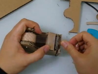 瓦楞纸板环保再生应用DIY胶带切割器