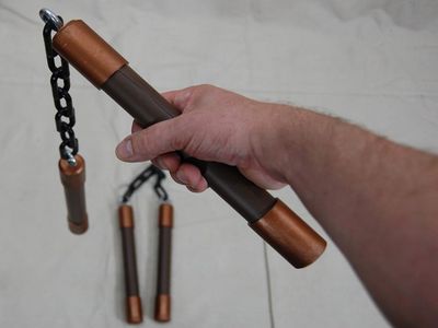 自制PVC道具双截棍DIY做法教学