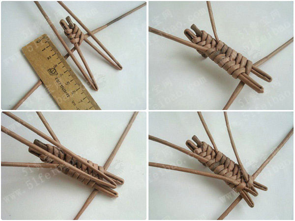 diy藤编蝙蝠作品教学