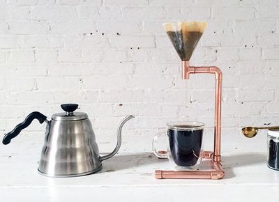 铜管加工滴漏式咖啡过滤器支架