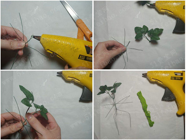diy创意万圣节手工装饰,头顶开花的森林精灵摆件制作