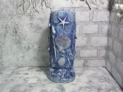教你如何DIY海洋风唯美花瓶
