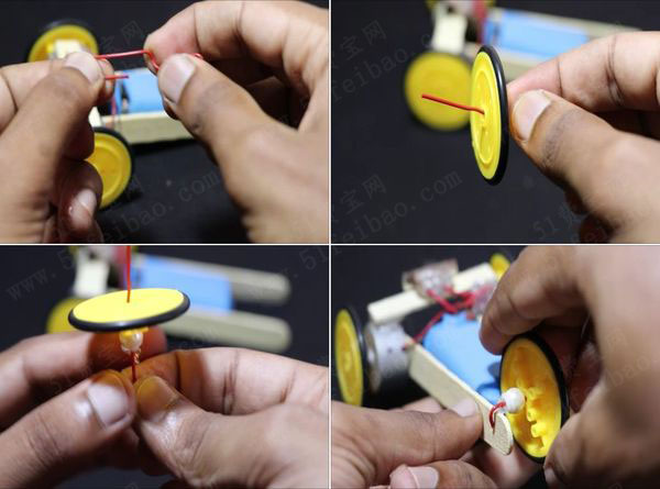 如何diy三轮电池电动小车 - 废物利用手工diy小制作