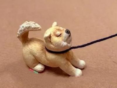 软陶动物小狗狗，DIY不听话柴犬的详细制作图解