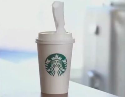 手工DIY星巴克纸巾筒教程