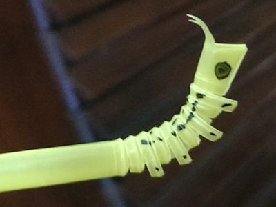 手工吸管毛毛虫DIY制作方法