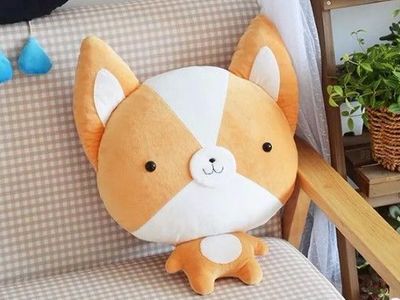 手工布艺生活创意,DIY萌物柯基毛绒