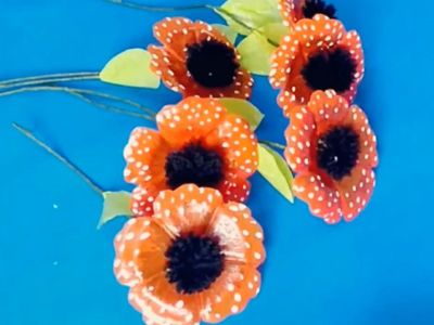 废矿泉水瓶DIY塑料向日葵花朵教学