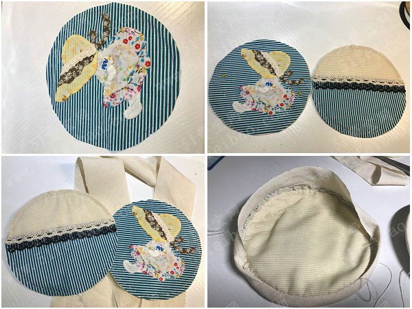 小清新女生钱包制作,布艺手工流苏零钱包diy方法