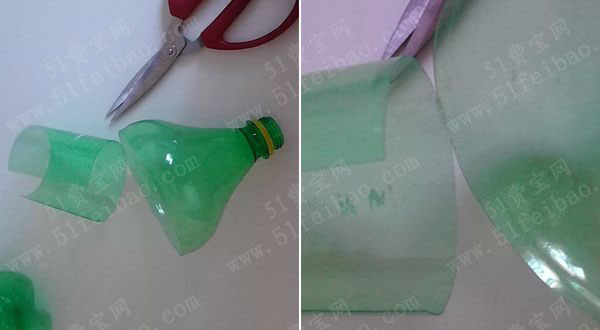 废弃雪碧瓶可乐瓶diy厨房洁具沥水器