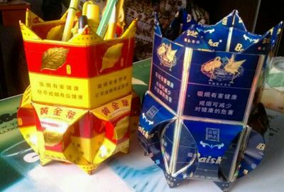 手工制作华丽的香烟盒收纳盒