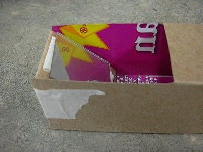 废物利用做简易版潜望镜的制作方法