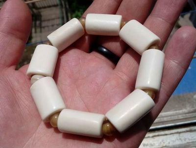 教你怎么制作洁白如玉DIY羊骨手串