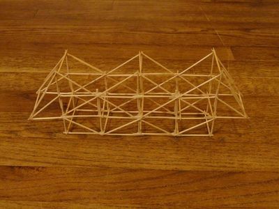 废物利用图片教程 旧衣物小制作大全  用牙签怎么建桥梁模型简单教程
