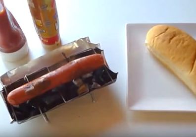 废铁罐制作diy迷你烧烤烤箱小火炉