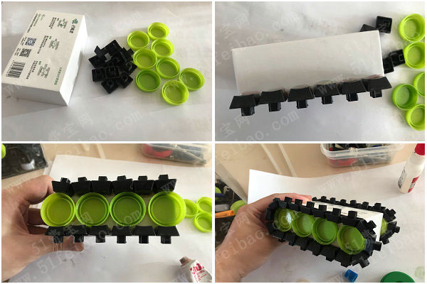键盘废物利用diy,旧物改造坦克模型 - 废旧物品手工