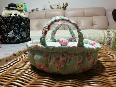 布艺用品制作教程,典雅玫瑰布艺收纳南