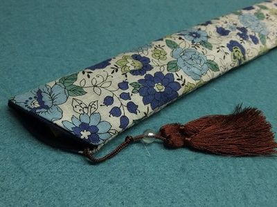 如何给折扇做个好看DIY折扇套子