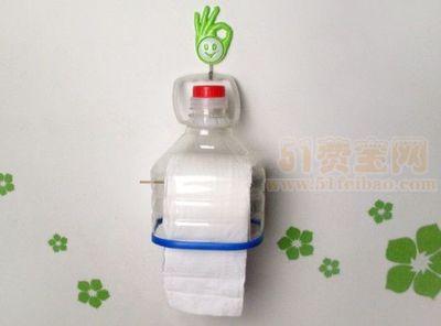 教你用塑料桶diy环保卫生间抽纸架做