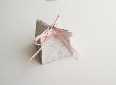 DIY装礼物折纸包装小礼盒做法教学