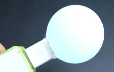 手工制作USB乒乓球LED小夜灯教学