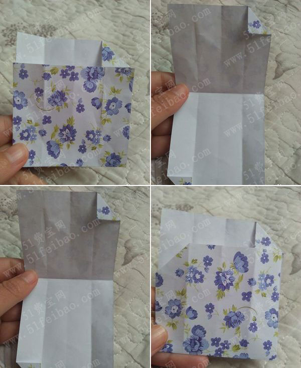 怎么折包装袋diy折纸礼品袋教程