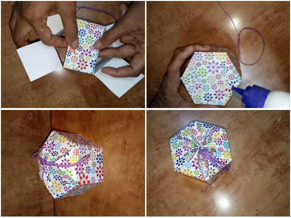 自己做精美大方的折纸礼物盒子