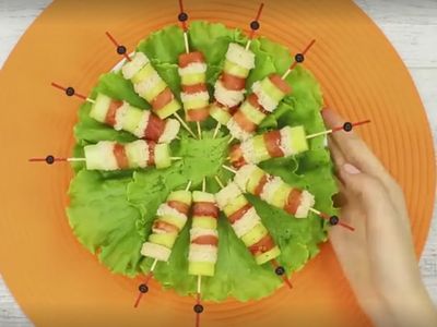 DIY巧妙制作串串三文治做法教学