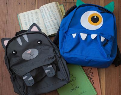 这样改造双肩背书包小孩子一定喜欢