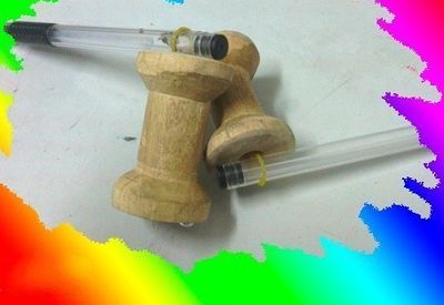 怎样制作怀旧线轴(线轱辘)车小玩具
