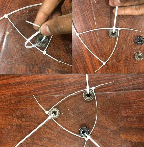 最经典的diy三叶手指陀螺制作图解